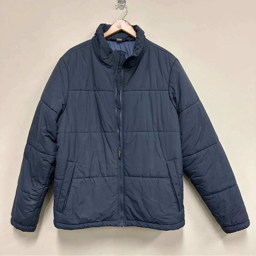REI Men's Navy Puffer Jacket